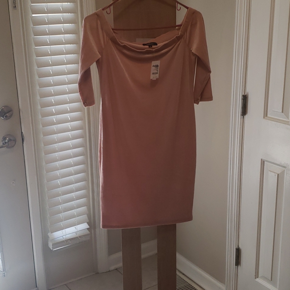Pink rose dress